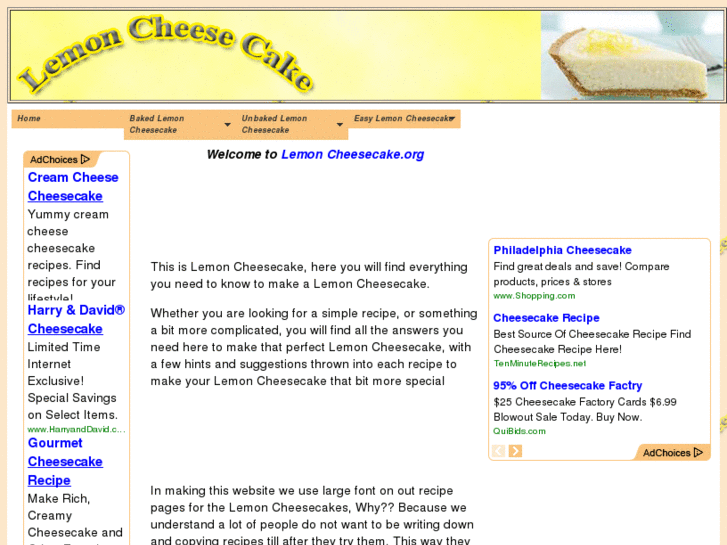 www.lemoncheesecake.org