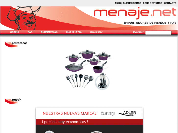 www.menaje.net