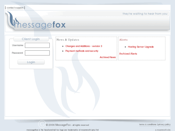 www.messagefox.net