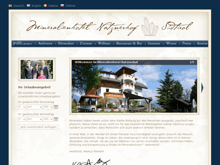 www.mineralienhotel.com