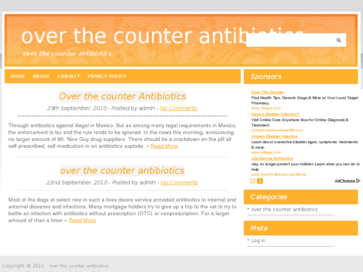 www.overthecounterantibiotics.net