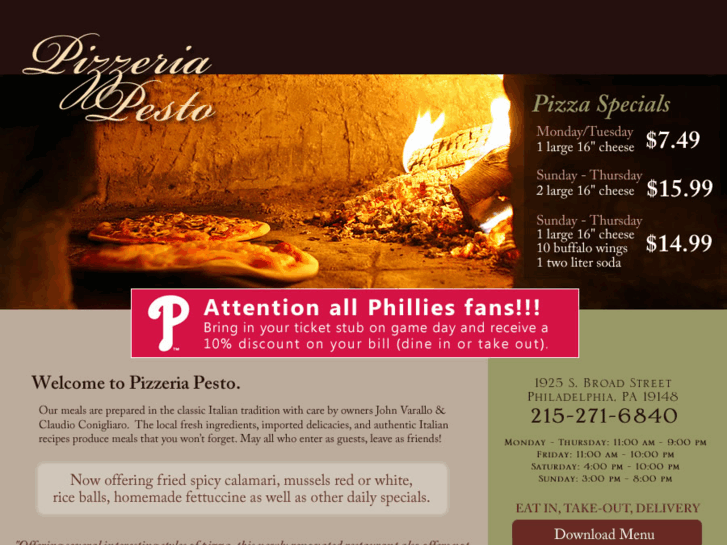 www.pestopizzeria.com