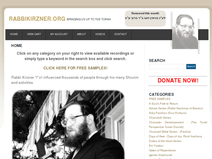 www.rabbikirzner.com