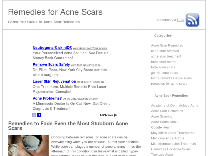 www.remediesforacnescars.net