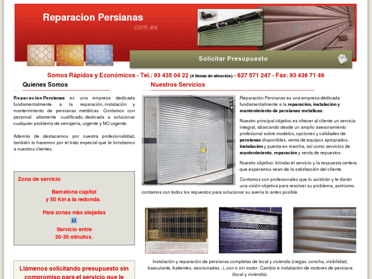 www.reparacionpersianas.com.es
