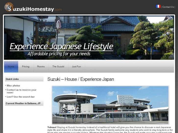 www.suzukihomestay.com