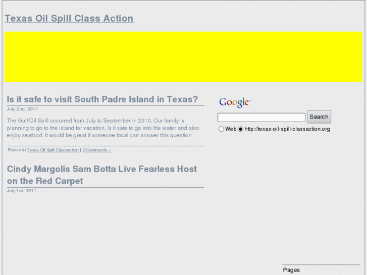 www.texas-oil-spill-classaction.org