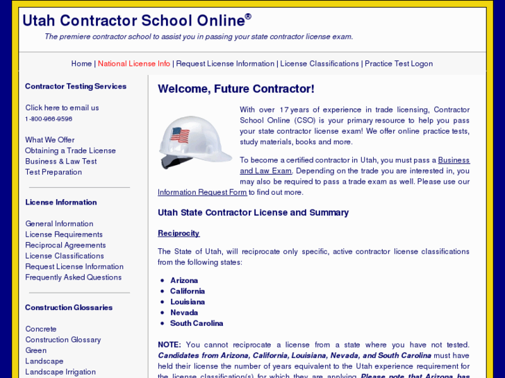 www.utcontractorschool.com