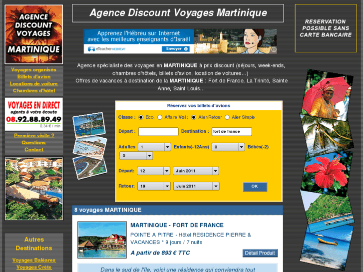 www.agence-discount-voyages-martinique.com