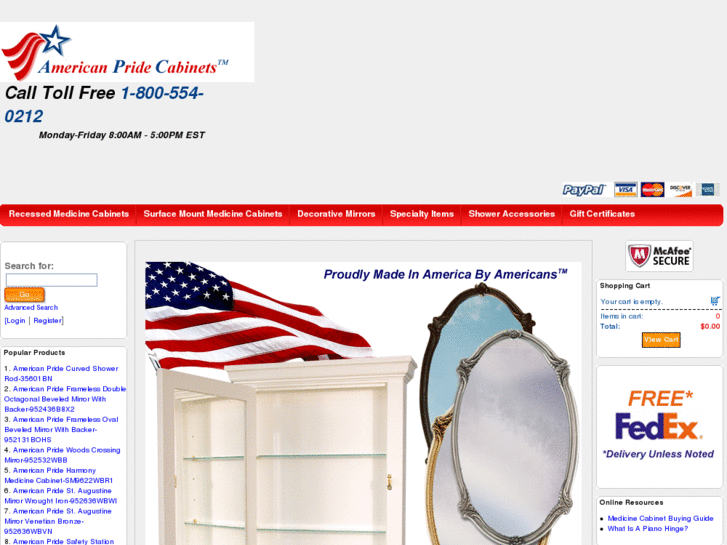 www.americanpridecabinets.com