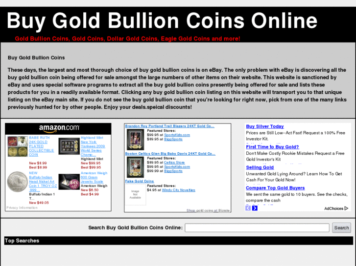 www.buygoldcoinsonline.info