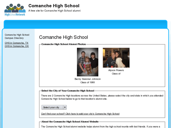 www.comanchehighschool.org