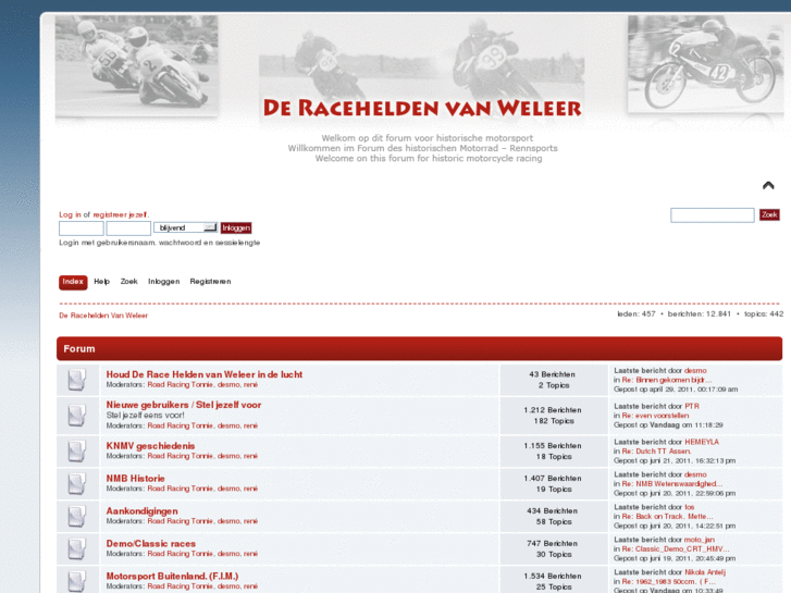 www.deraceheldenvanweleer.nl