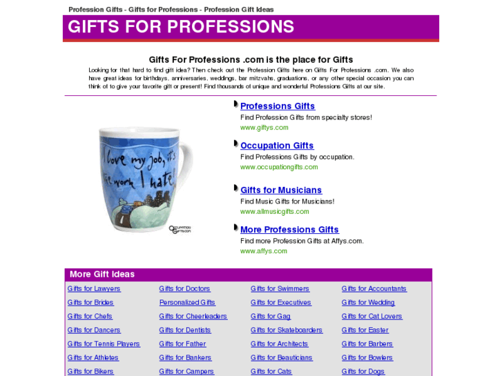 www.giftsforprofessions.com