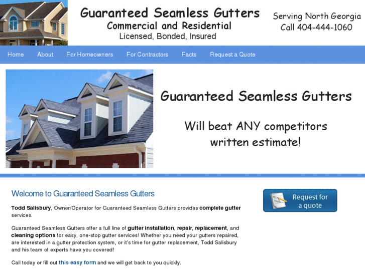 www.guaranteedseamlessgutters.com