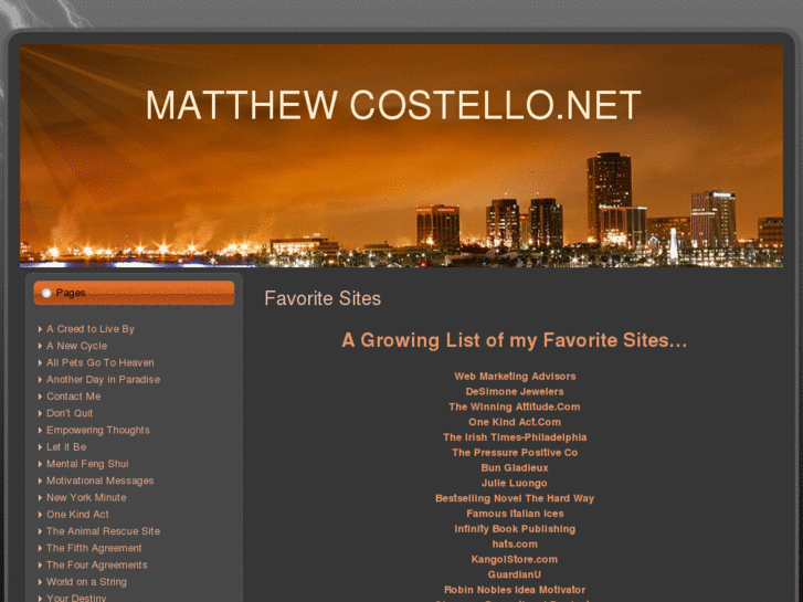 www.matthewmcostello.com