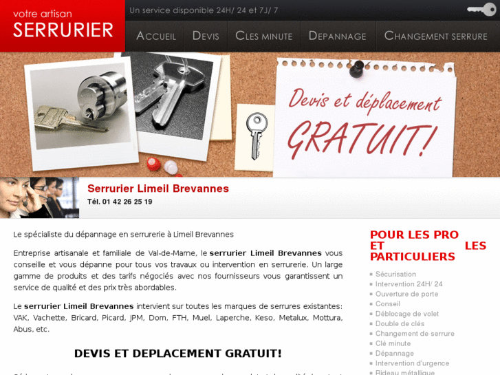 www.serrurerie-limeil-brevannes.fr