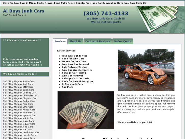 www.albuysjunkcars.com