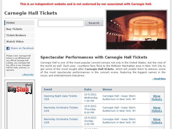 www.carnegiehalltickets.net