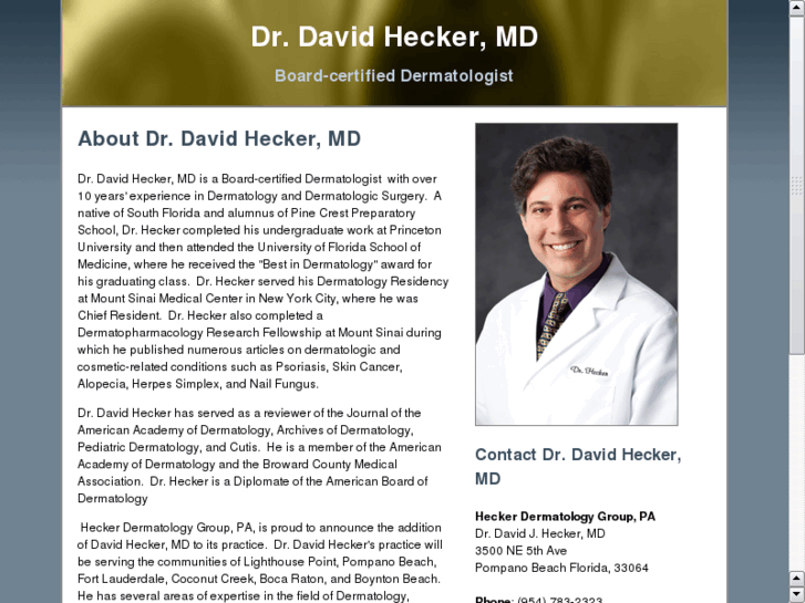 www.davidheckermd.com