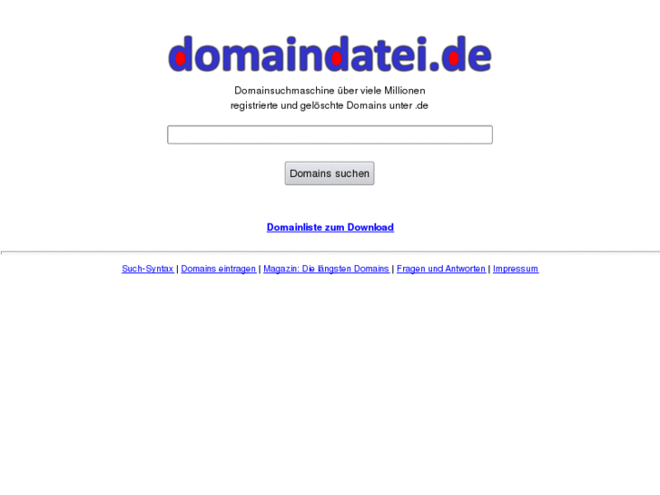 www.domaindatei.de