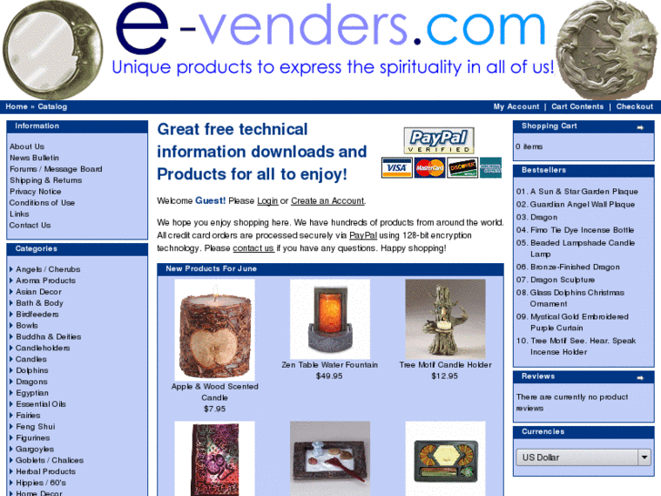 www.e-venders.com