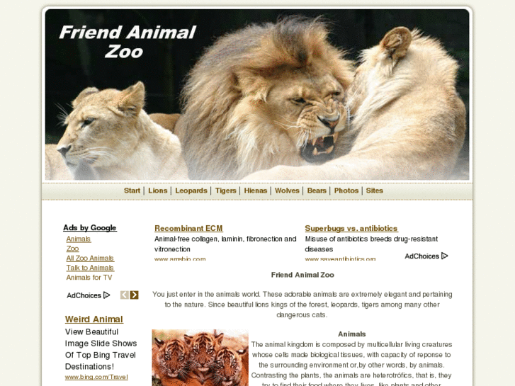 www.friendanimalzoo.com