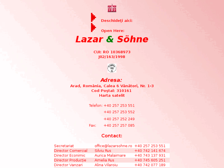 www.lazarsohne.ro