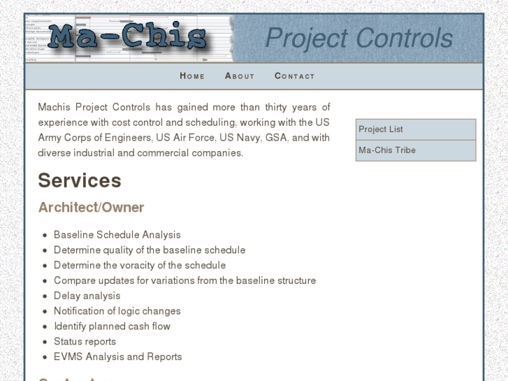 www.machisprojectcontrols.com