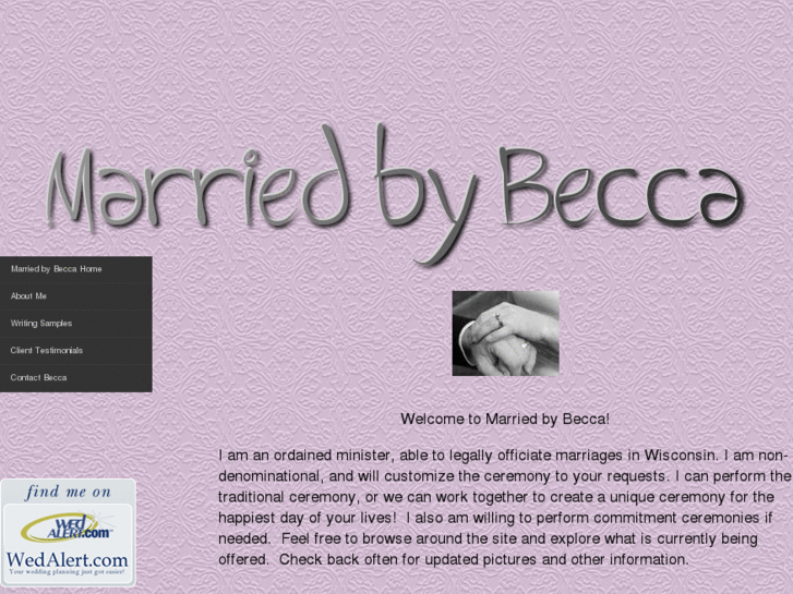 www.marriedbybecca.com