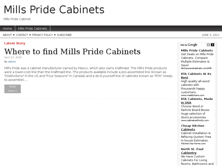 www.millspridecabinets.net