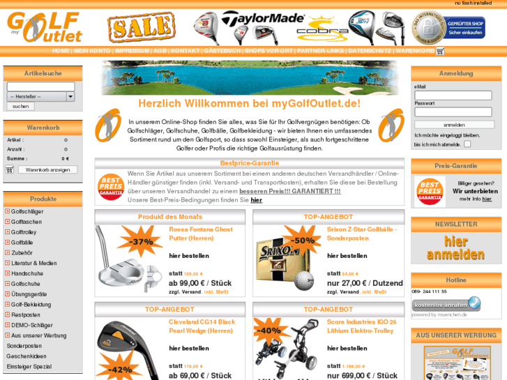 www.mygolfoutlet.de