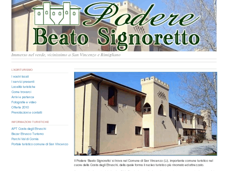 www.poderebeatosignoretto.it