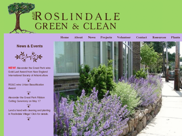 www.roslindalegreenandclean.org