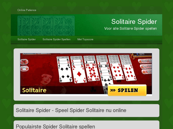 www.solitaire-spider.nl