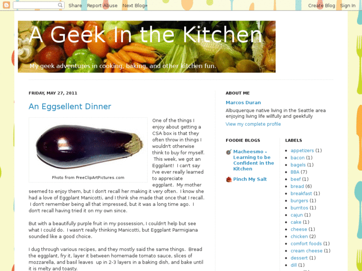 www.ageekinthekitchen.com