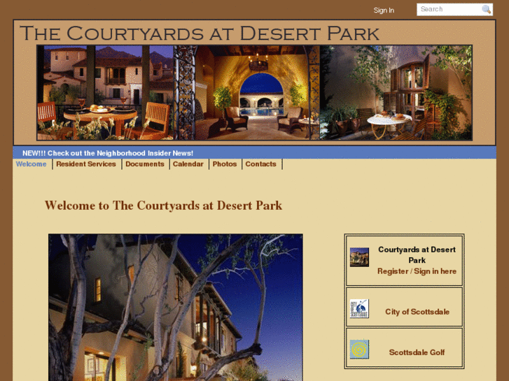 www.courtyardsatdesertparkcondos.com