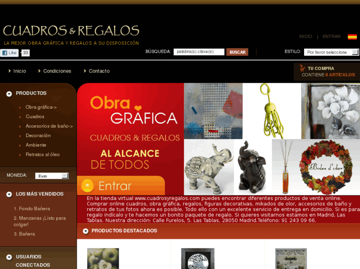 www.cuadrosyregalos.com