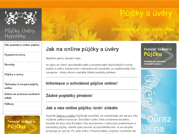 www.cz-pujcky.cz