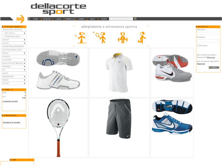 www.dellacortesport.com