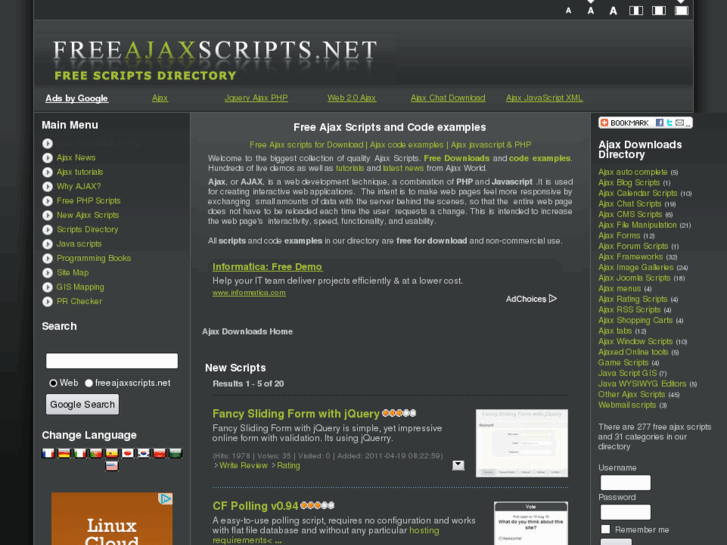 www.freeajaxscripts.net