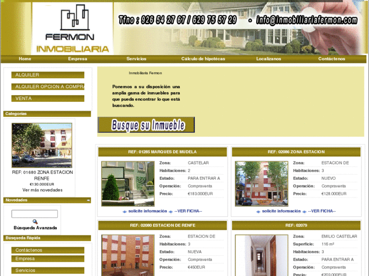 www.inmobiliariafermon.com