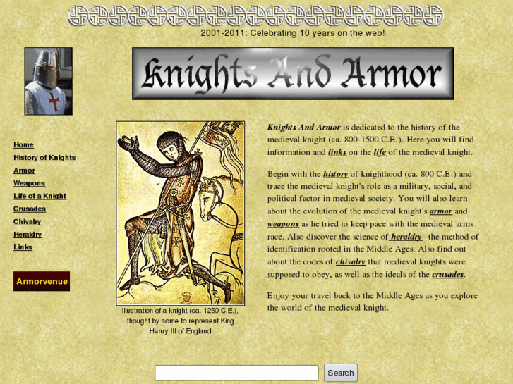 www.knightsandarmor.com