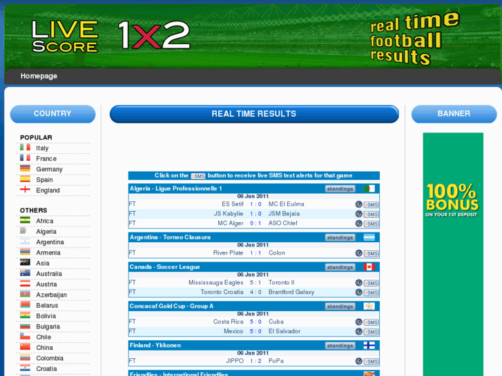 www.livescore1x2.net