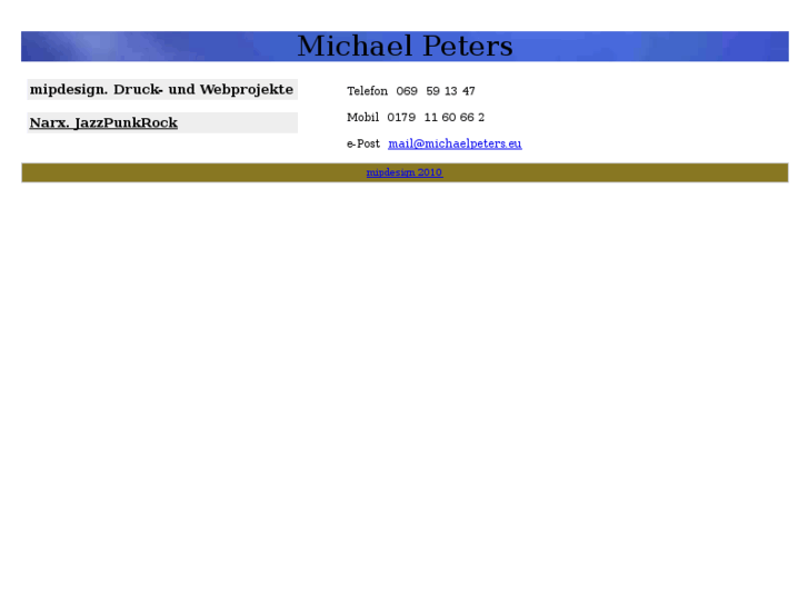 www.michaelpeters.eu