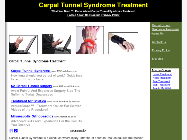 www.carpaltunnelsyndrometreatment.net