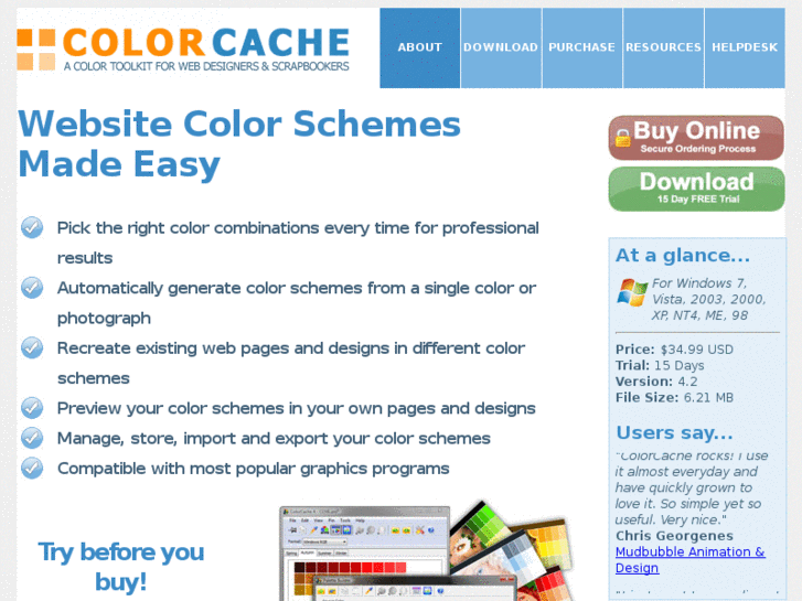 www.colorcache.com