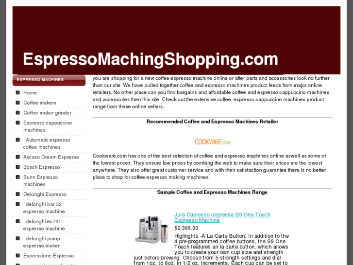 www.espressomachineshopping.com