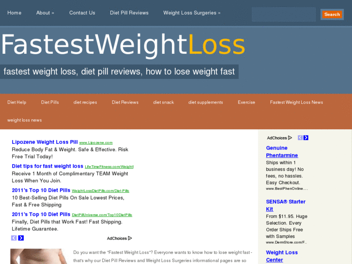 www.fastestweightlossdiet.com