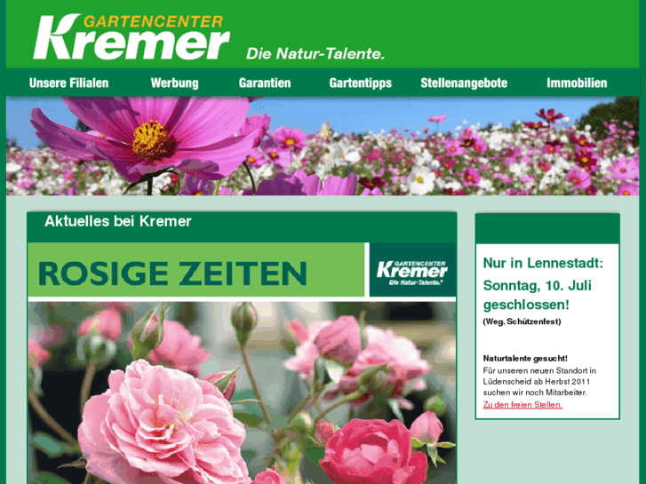 www.gartencenter-kremer.biz